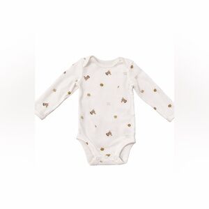 Carter's Turkey & Pumpkin Patterned Bodysuit